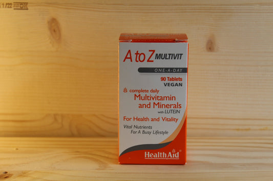 A to Z Multivit Tablets One-A-Day 90 Tablets HealthAid