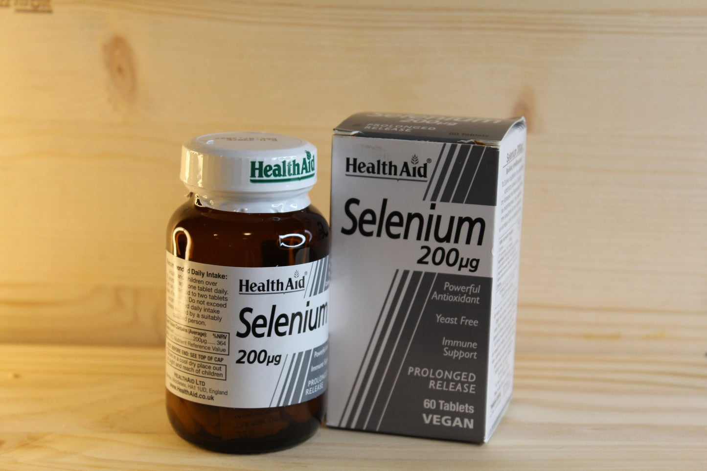 Selenium 200ug - Prolonged Release Tablets HealthAid