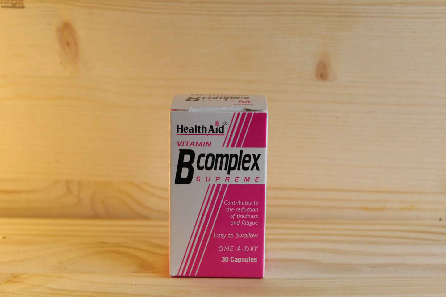 HealthAid Vitamin B Complex Supreme 30 Capsules HealthAid